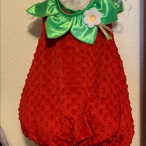 Strawberry baby costume 18mth.  NEW with tags.